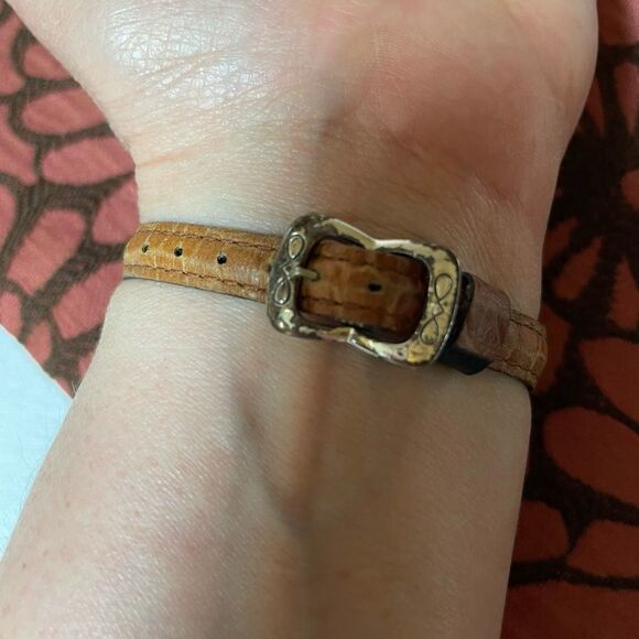 Brighton Cody watch with reversible brown/black leather strap main image 8